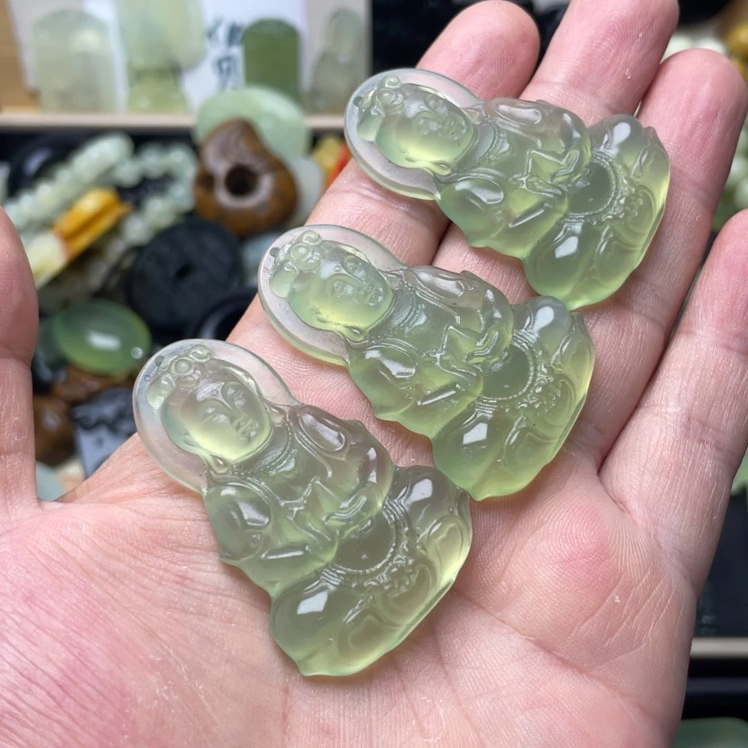 蛇纹石玉未镶嵌颈饰任选一个