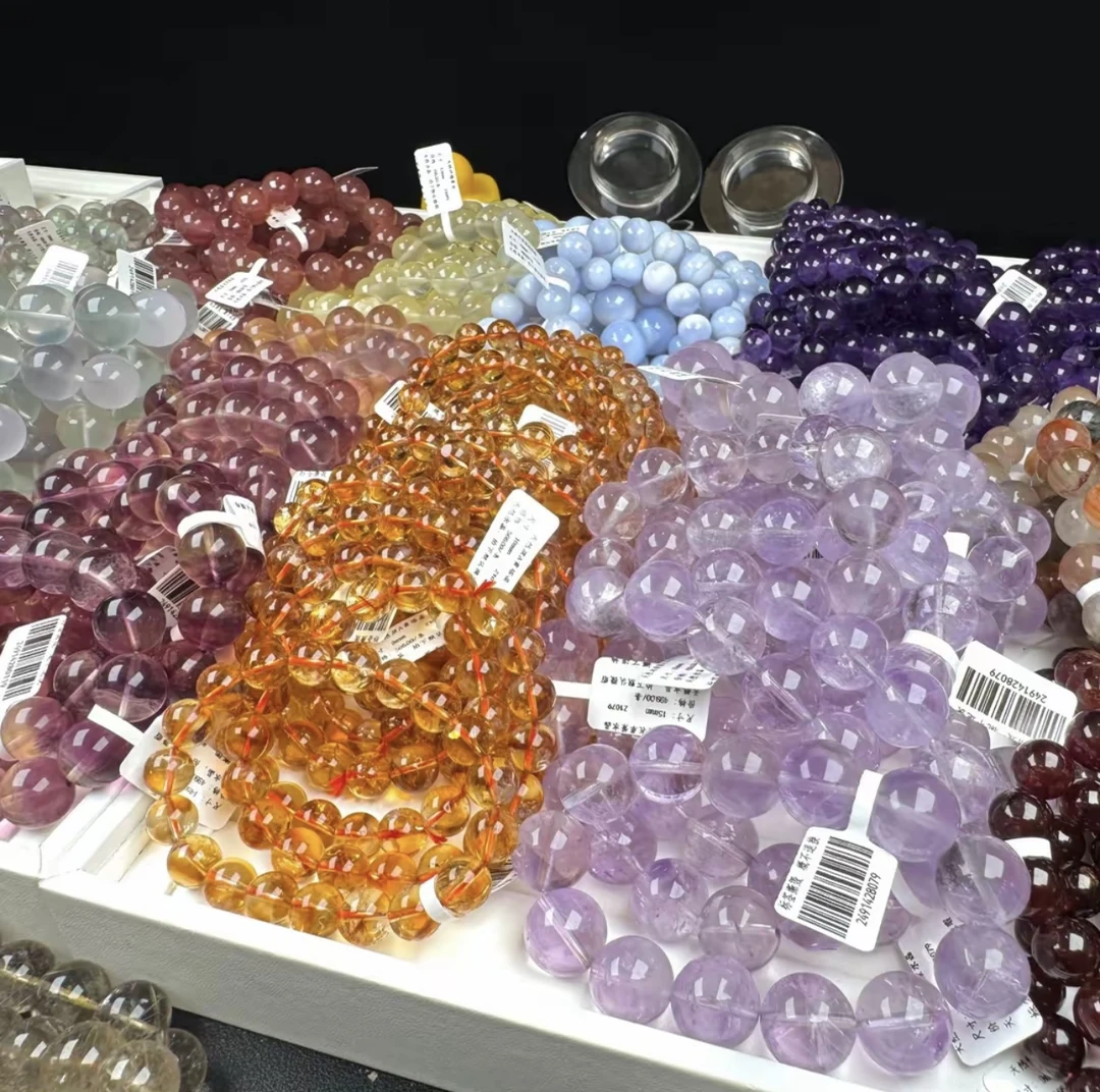 天然水晶手链（主播报价后拍对应数字）