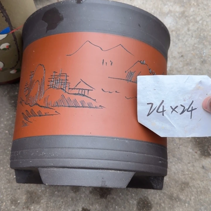 紫砂花盆特价秒杀