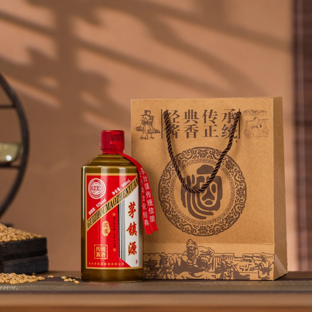 MAOZHENYUAN/茅镇源直营·匠道·53度精品大曲酱香纯粮53%Vol500ml