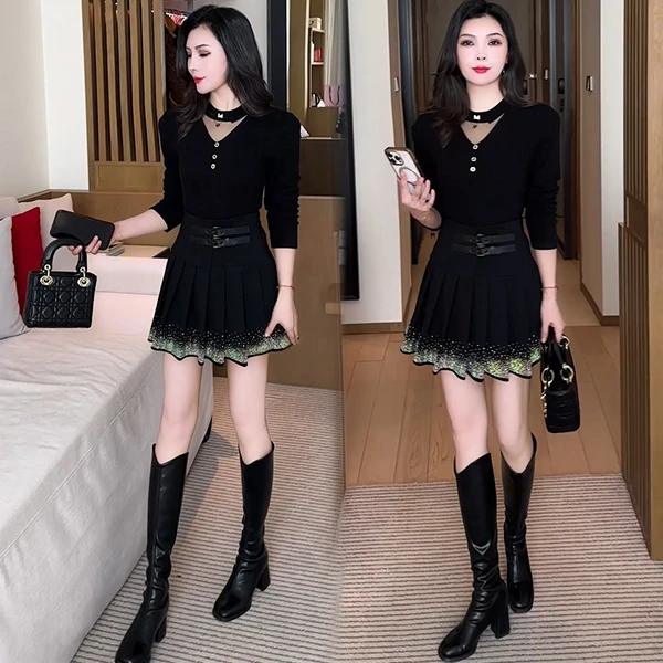 【有运费险】洋气百搭打底衫修身显瘦设计感小众气质上衣T恤405