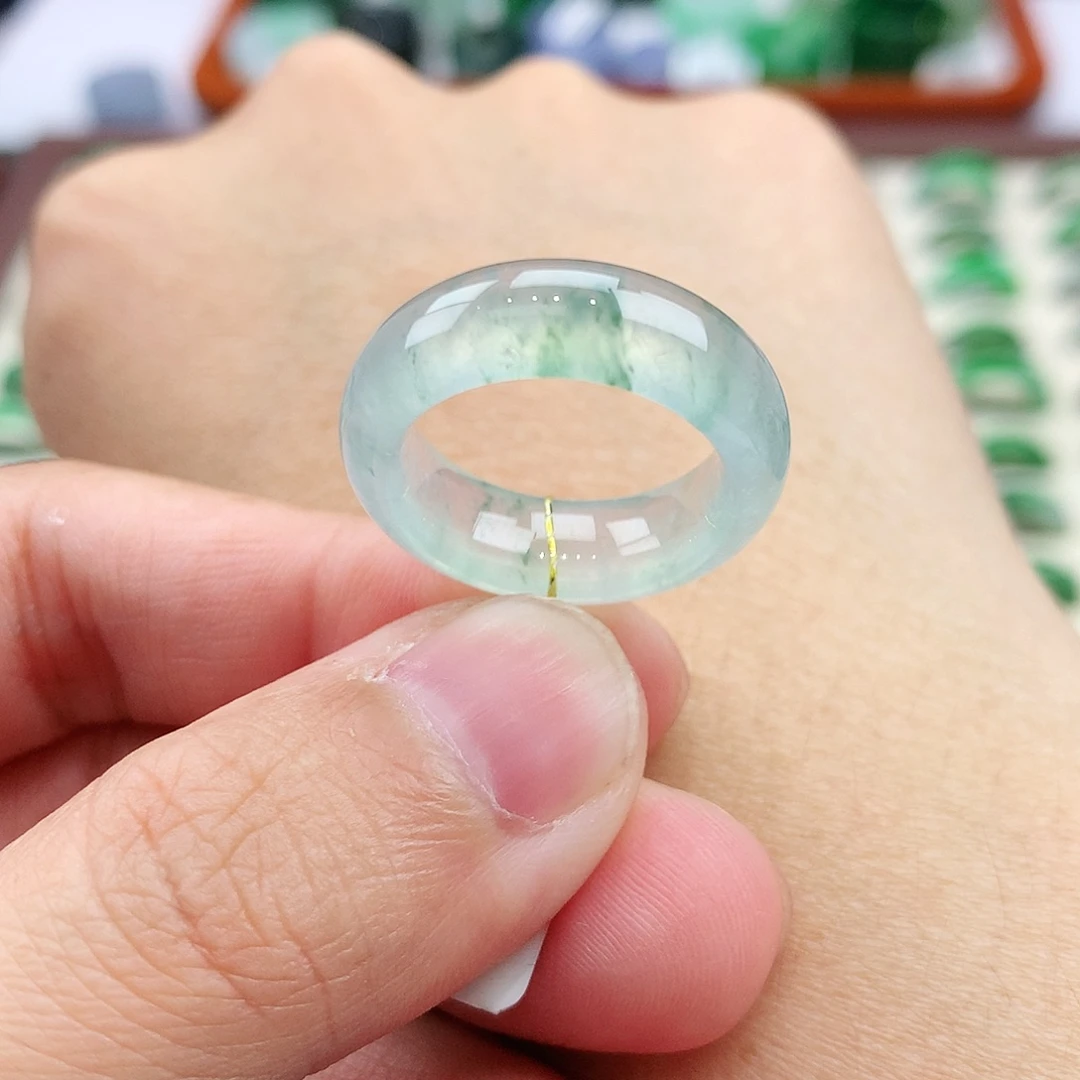 未镶嵌戒指翡翠12号