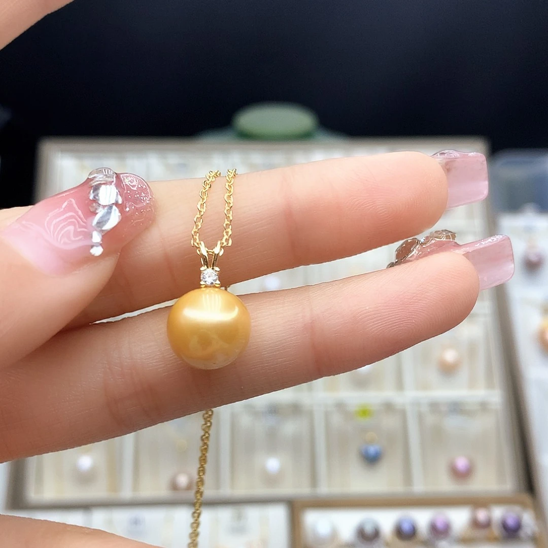 淡水珍珠颈饰合金