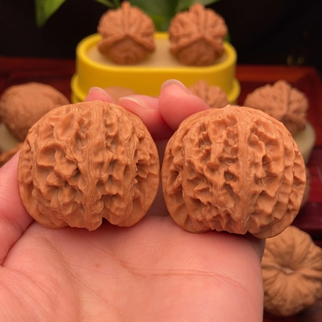 把件文玩核桃精品老树苹果园41