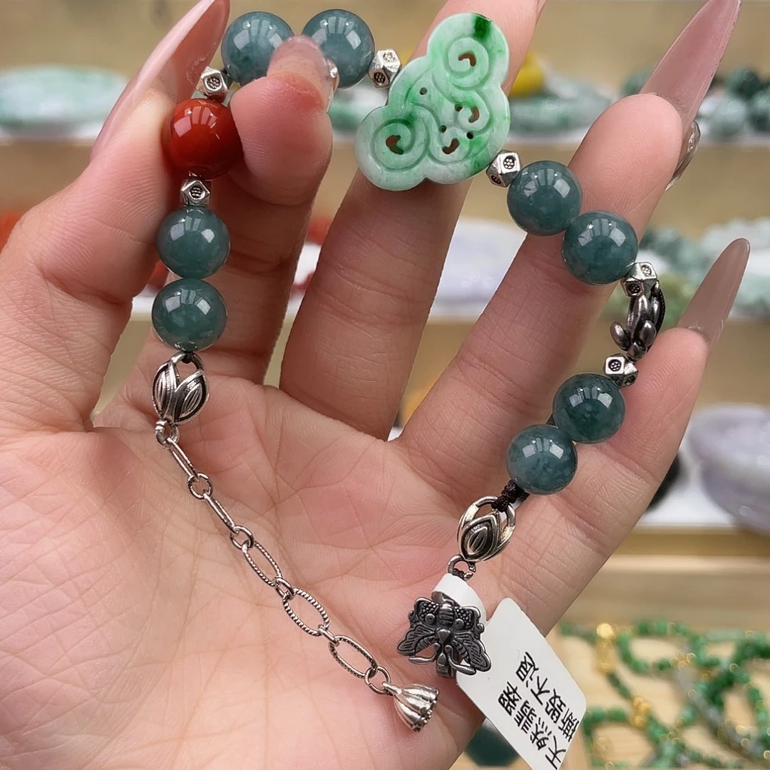 翡翠未镶嵌手链手链