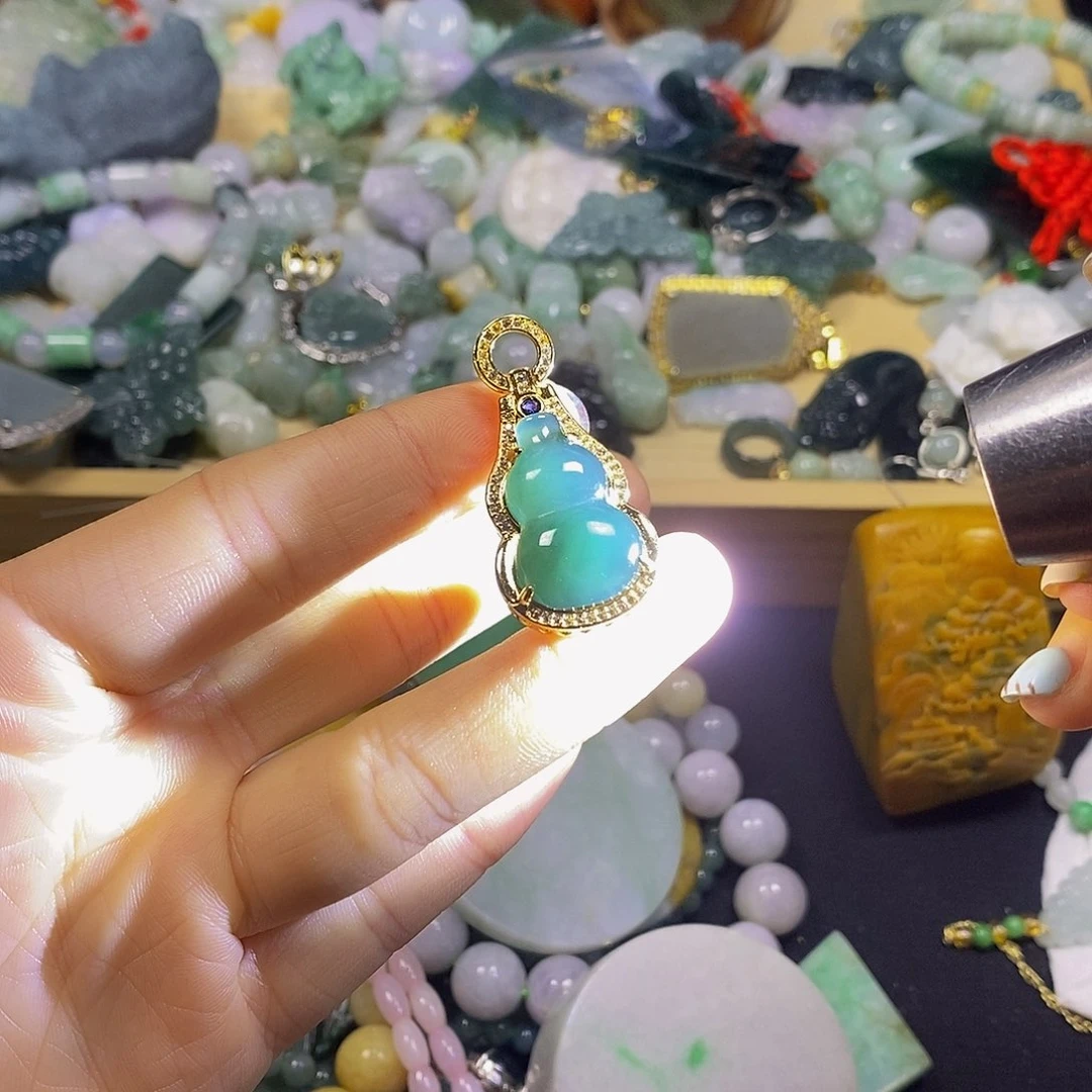 散珠翡翠天然翡翠