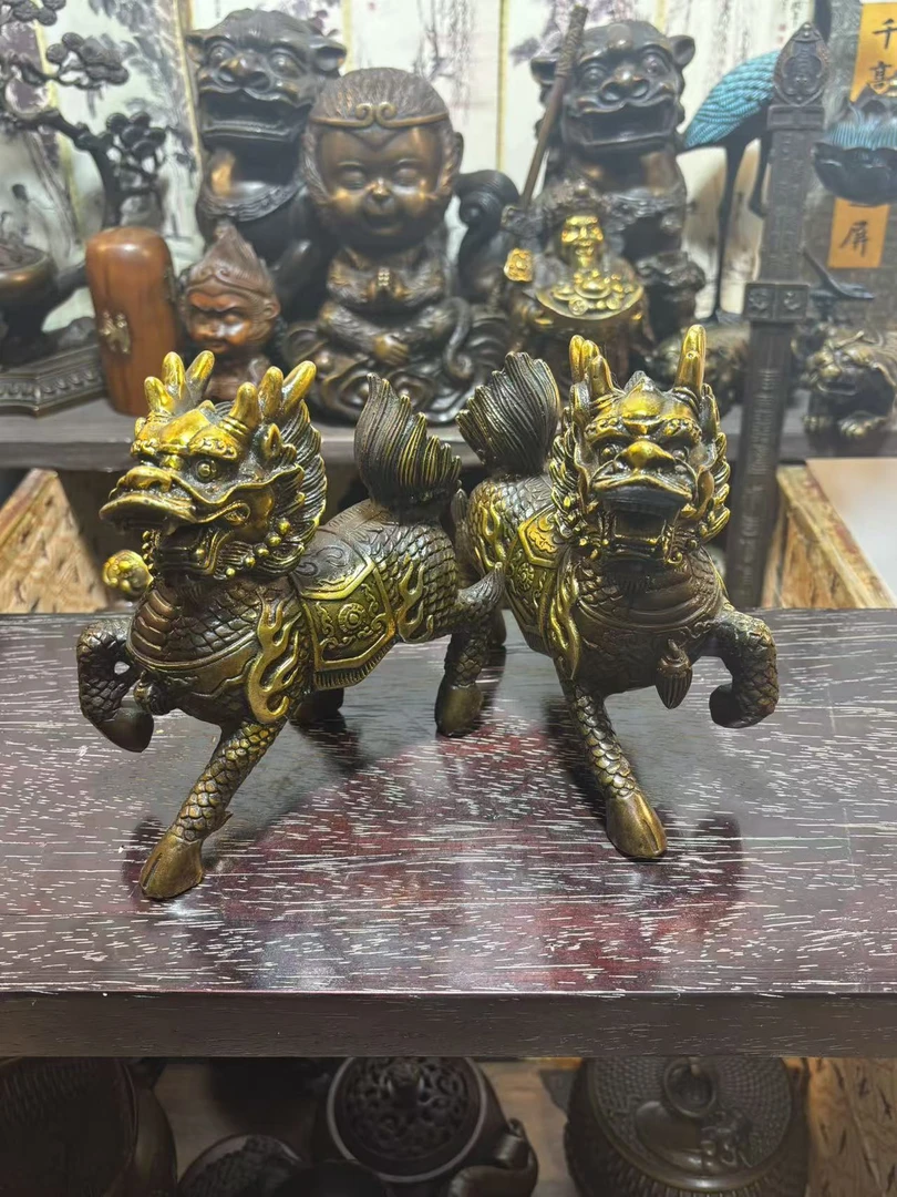 【闪购链接】麒麟一对铜器专属链接