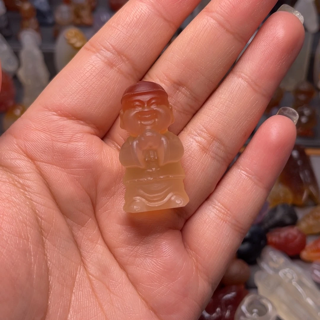 小***～玛瑙/玉髓未镶嵌颈饰
