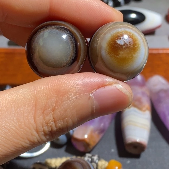 强***弟玛瑙/玉髓未镶嵌颈饰