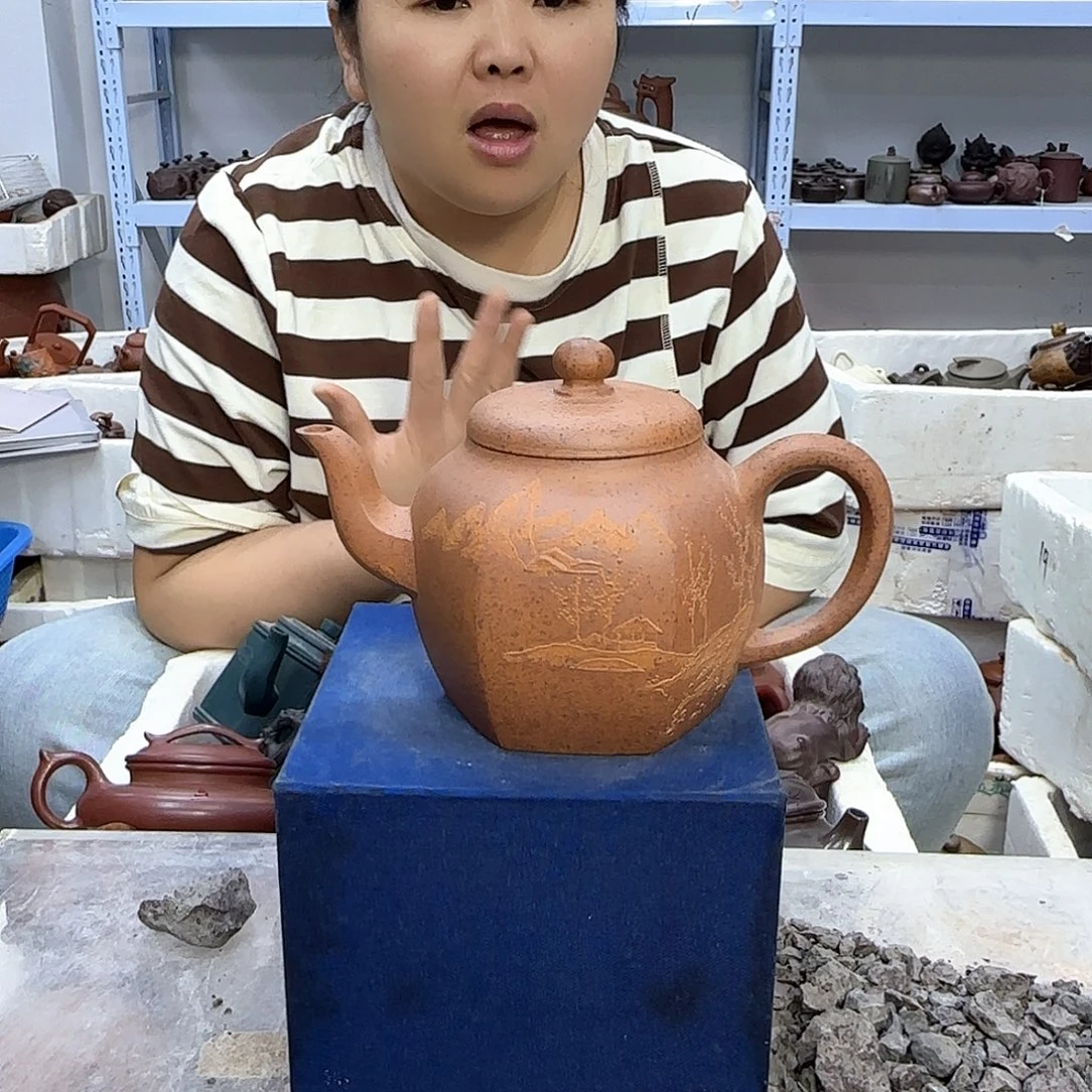 紫砂茶壶宜兴紫砂壶瑕疵处理