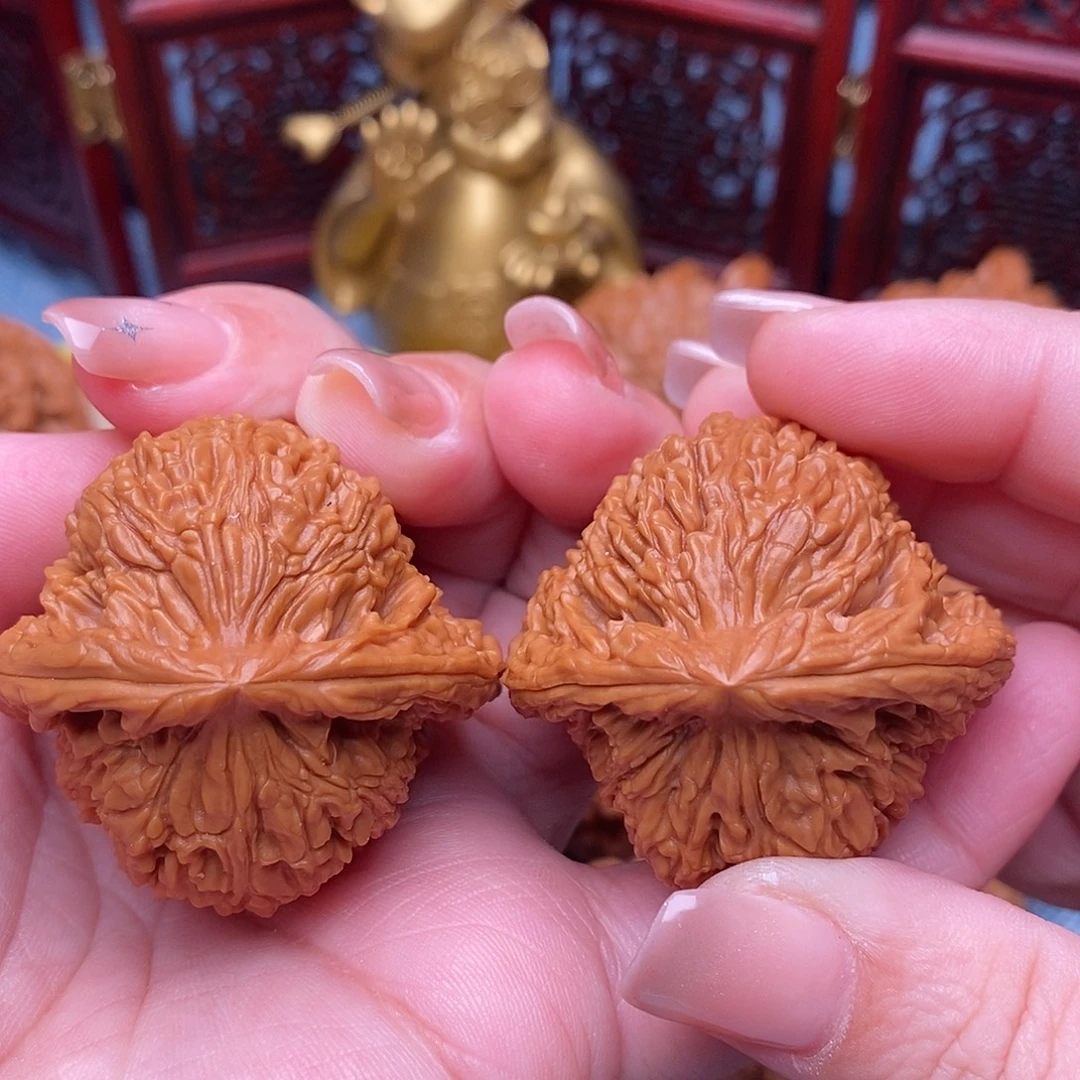 文玩核桃把件42.5全品毕业三角南疆