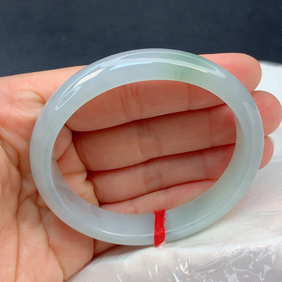 未镶嵌手镯翡翠54圈贵妃