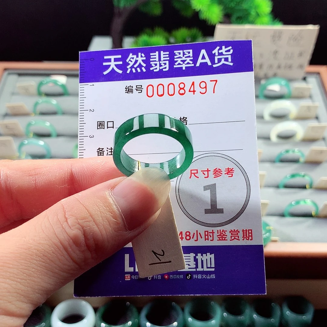 翡翠戒指未镶嵌21号