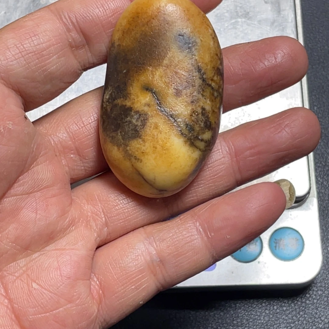 一***包和田玉（子料）未镶嵌挂件