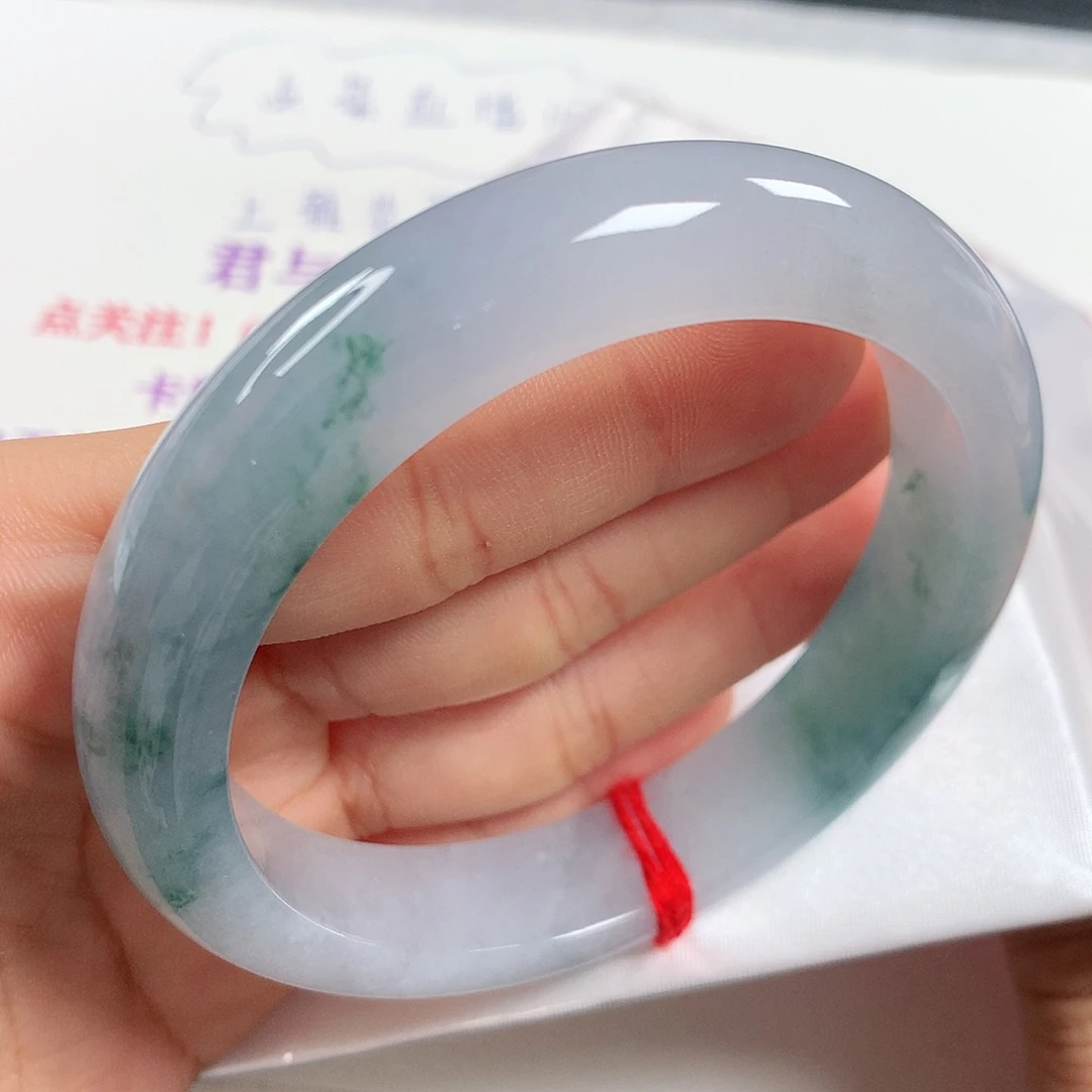 翡翠手镯未镶嵌61 62宽胎①⑤④⭐⭐⭐⭐⭐强推