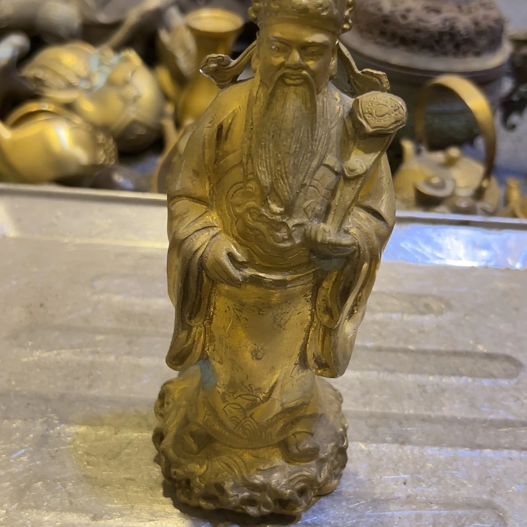黄铜摆件，文房摆件工艺品