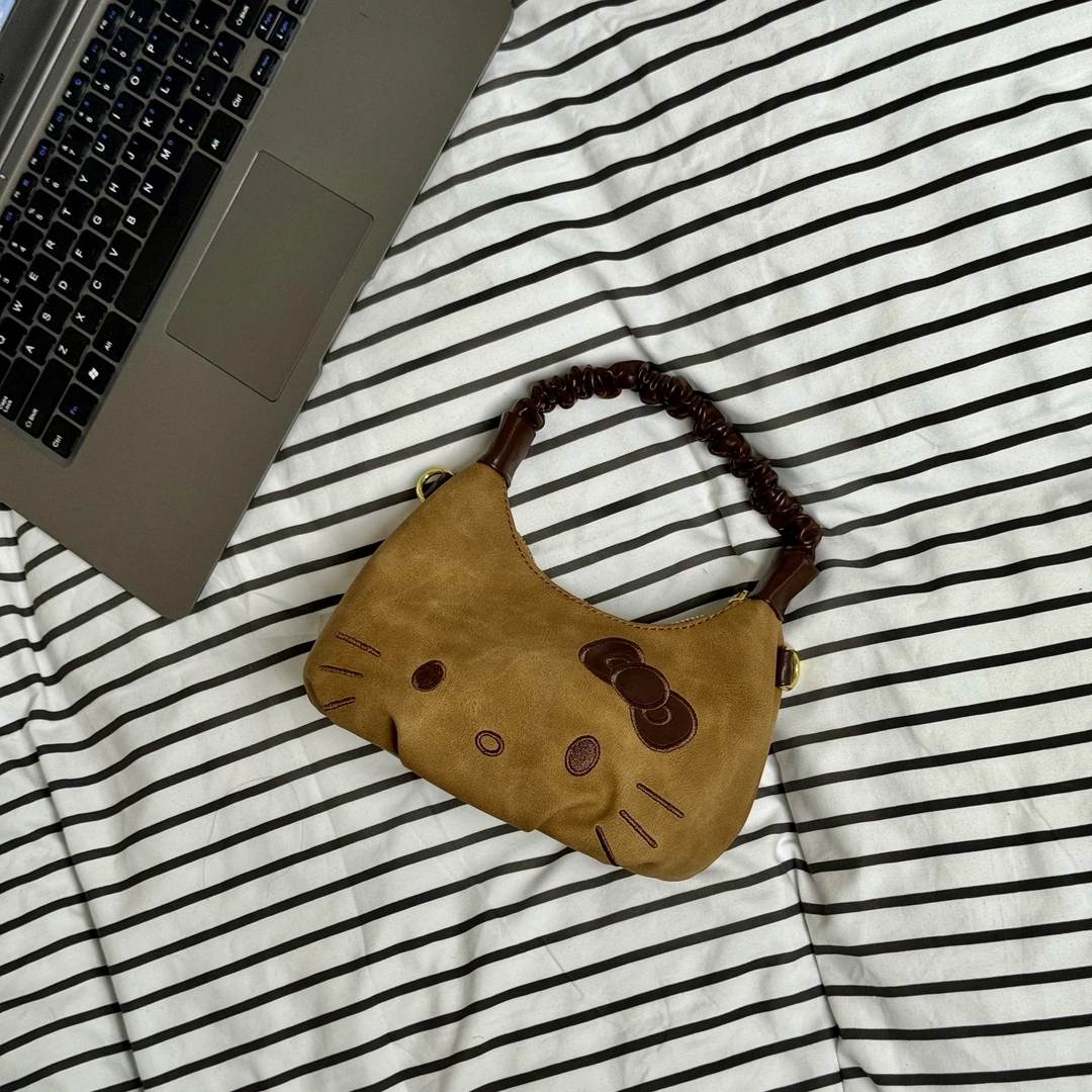 一张同学【长约20宽13高14单位厘米】时尚手提斜挎包C7936卡其色