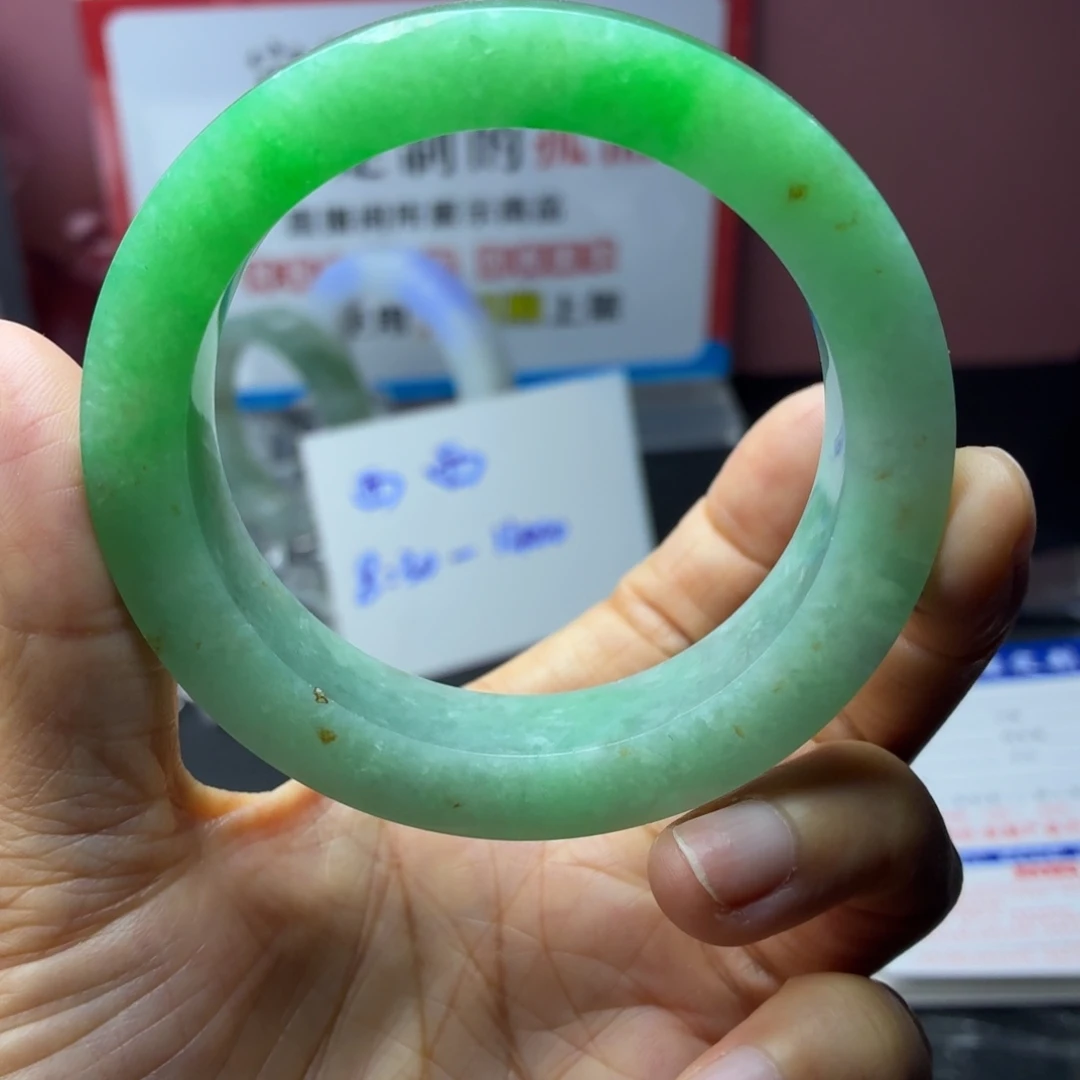 定制翡翠未镶嵌手镯翡翠手镯