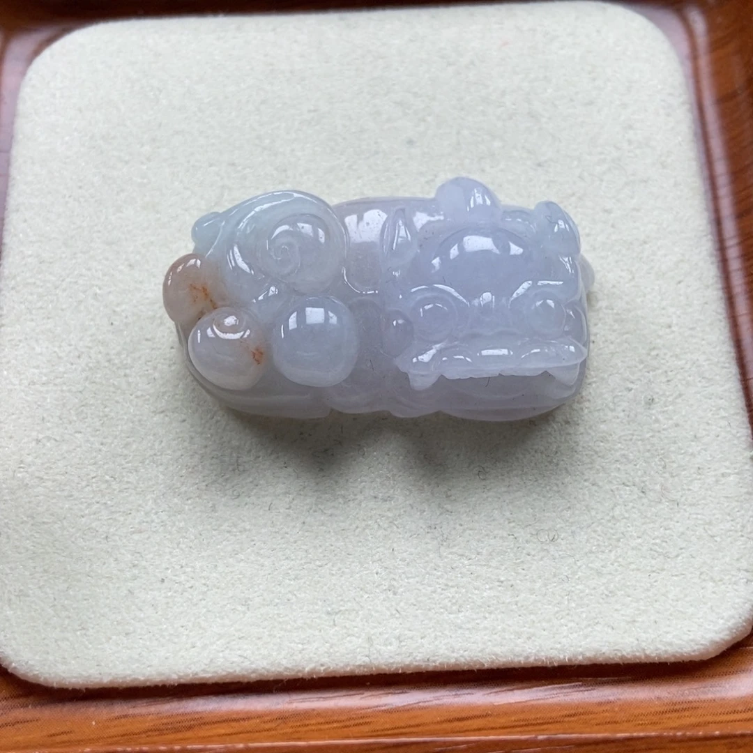 翡翠未镶嵌颈饰霸王貔貅吊坠