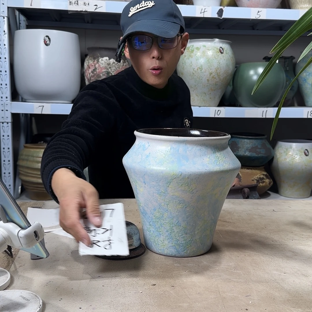 17@21 紫砂花盆尺寸