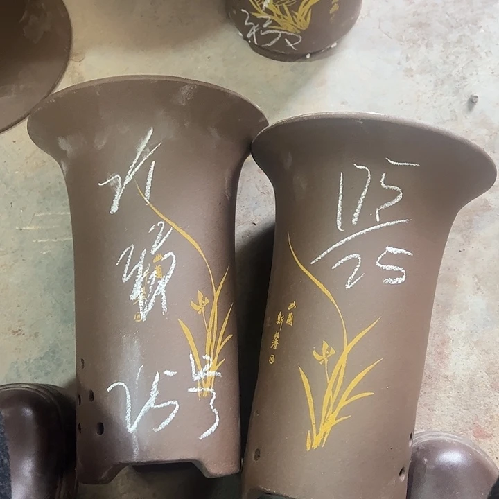 25号宜兴紫砂花盆特惠