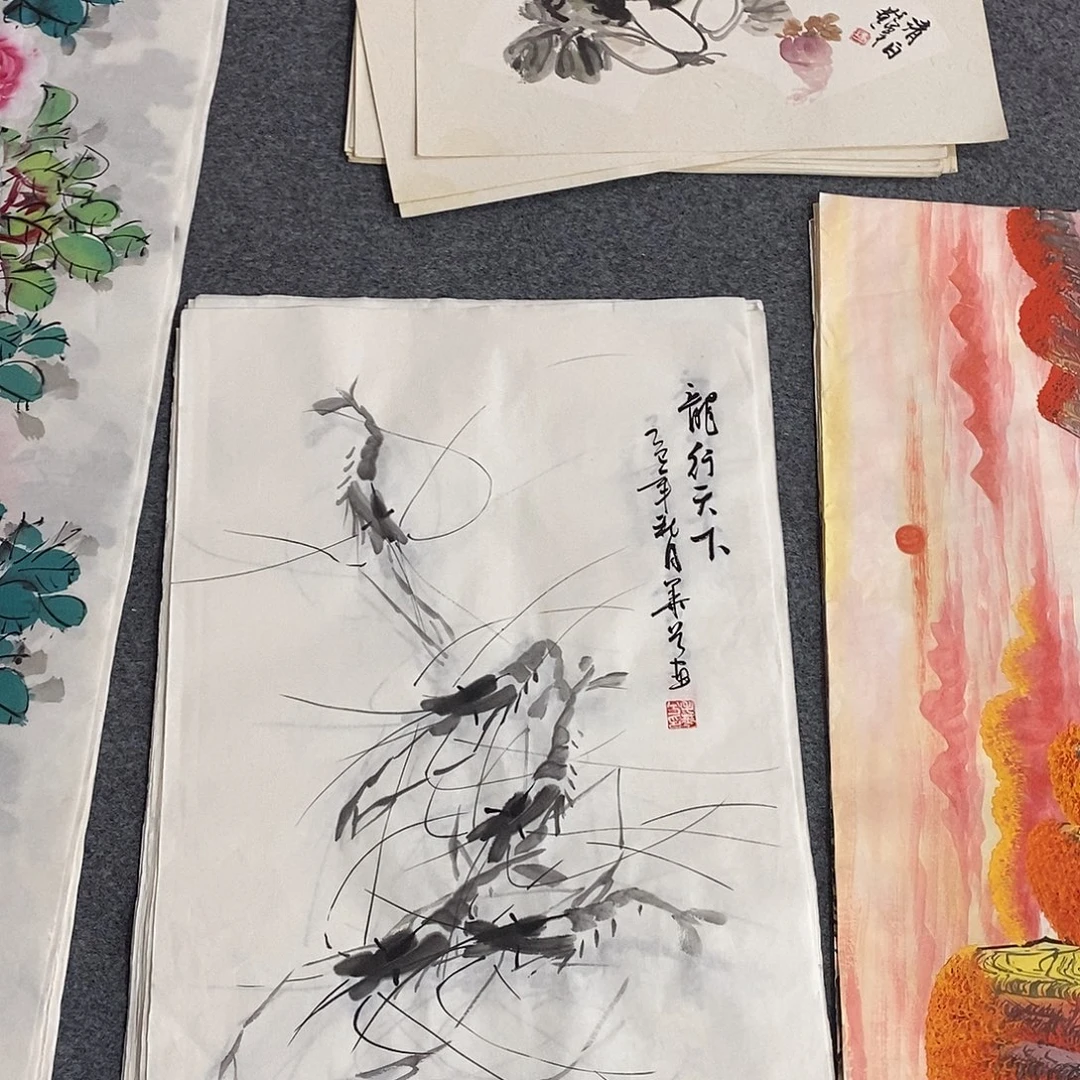 国画画画真的画的画