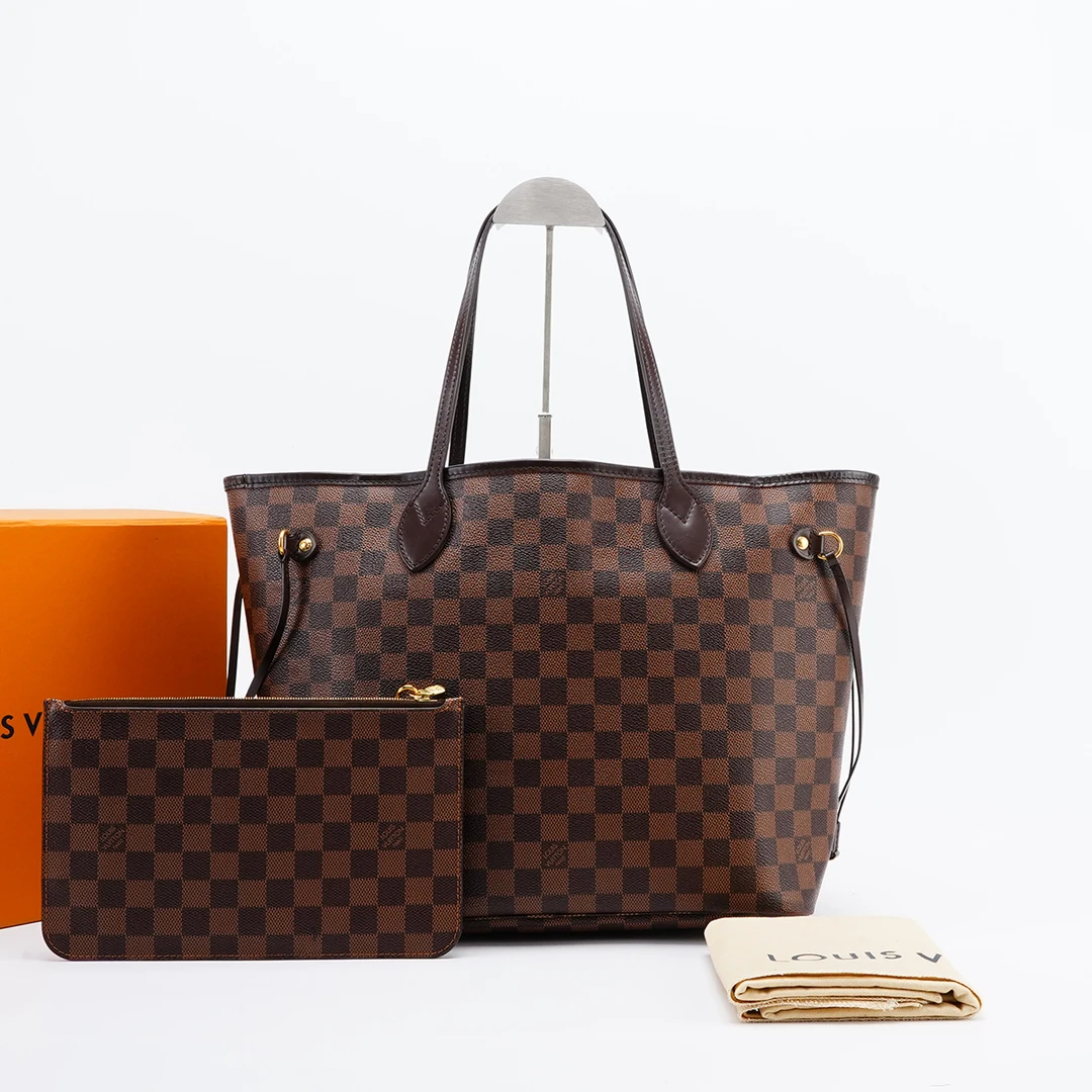 95新 LouisVuitton/路易威登 neverfull中号子母袋包/BG22004352