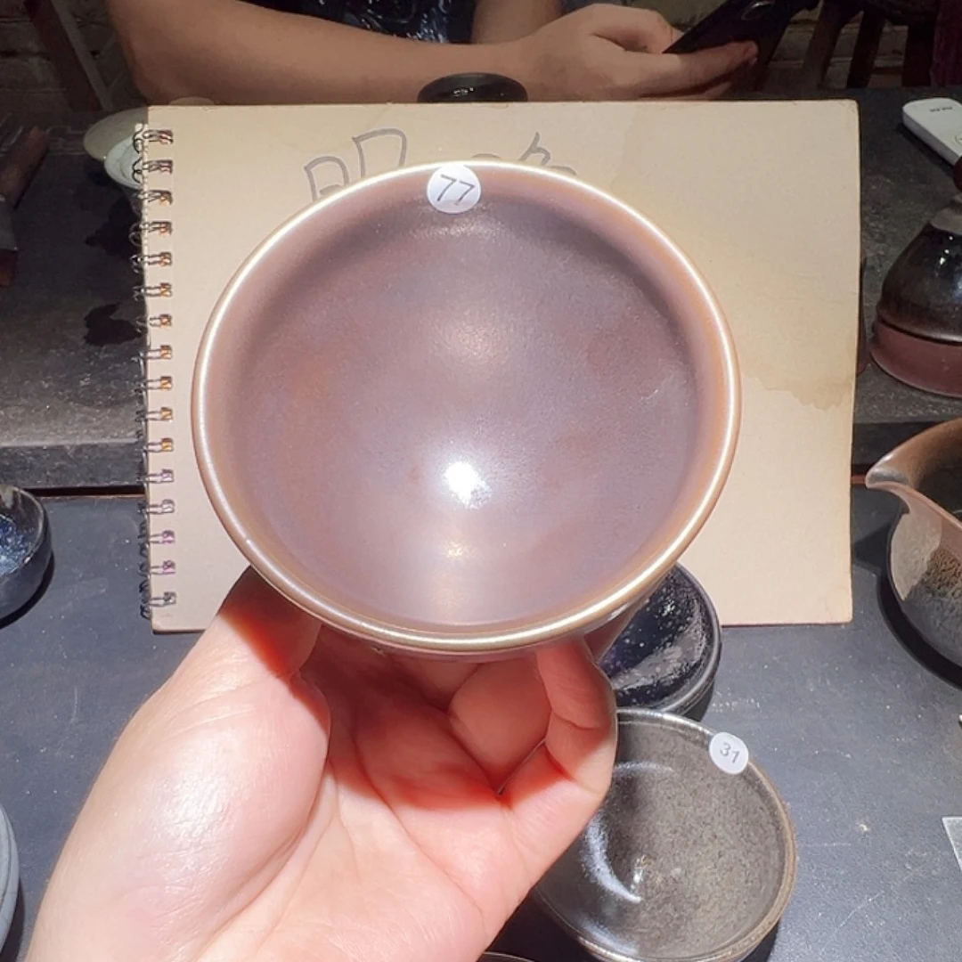 瓷便携款宋御柴烧精品主人杯