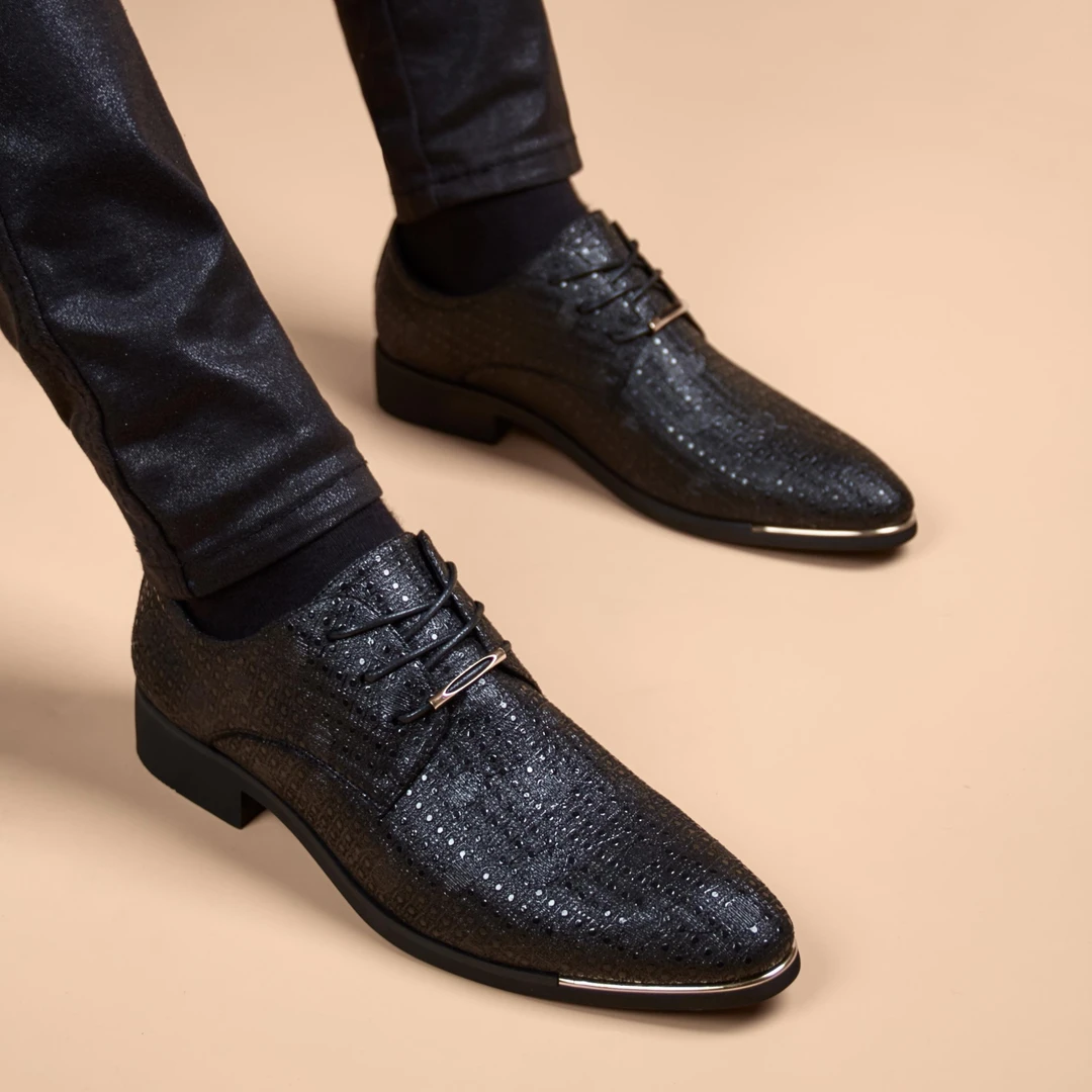 【香港DcSU&Shoes官方正品】内增高英伦透气发型师鞋子休闲软面皮