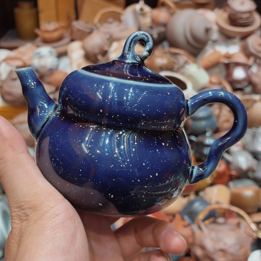 柴烧老岩泥高温茶器皿