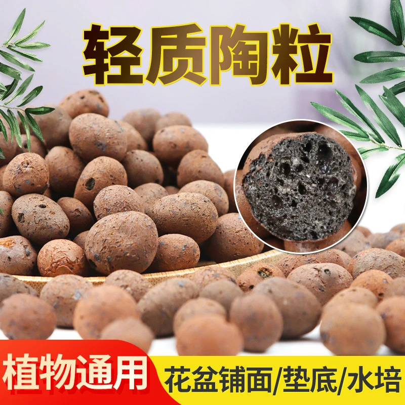 优质陶粒花卉陶粒养花防烂根透气铺面垫底水培回填用
