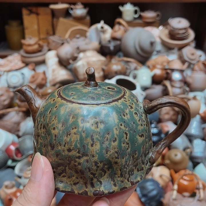 柴烧老岩泥高端茶器