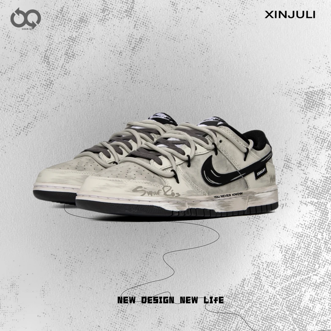 NIKE/耐克【定制球鞋】Nike Dunk 山影灰岩 AWG 街头 vibe风 做旧