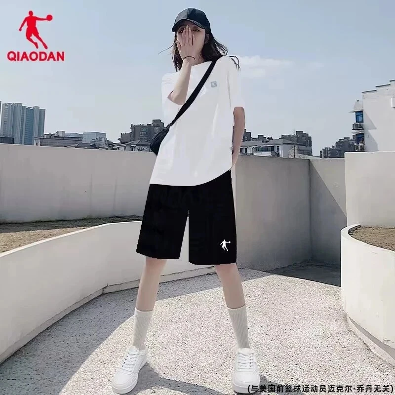 乔丹运动套装男夏季新款冰丝透气男装短袖短裤跑步男生夏装一整套