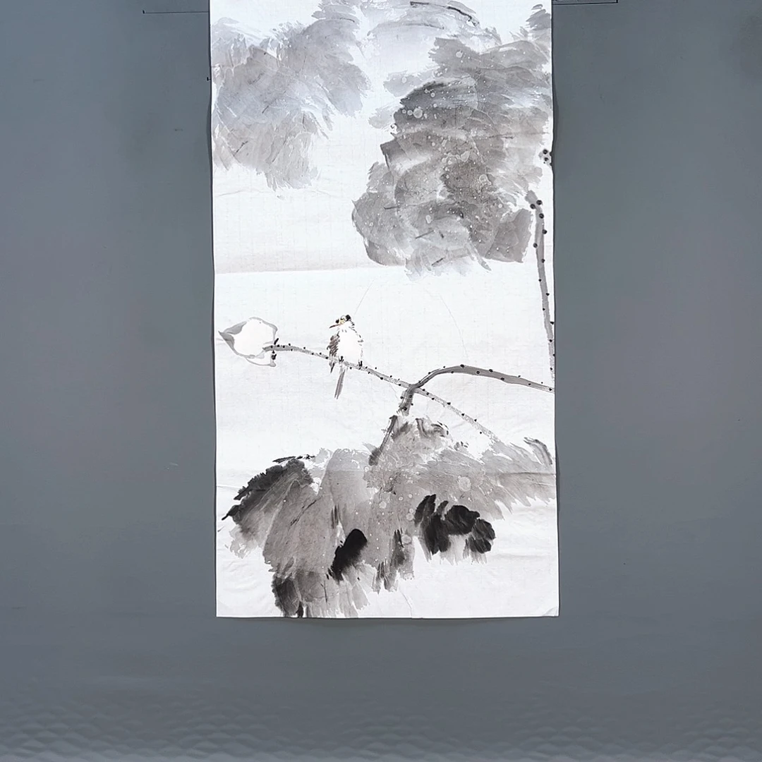 国画812 花鸟和蝴蝶在这里生活