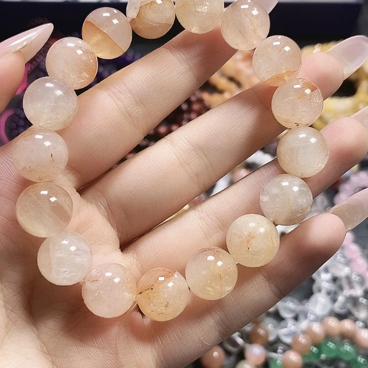 未镶嵌手链水晶浇花