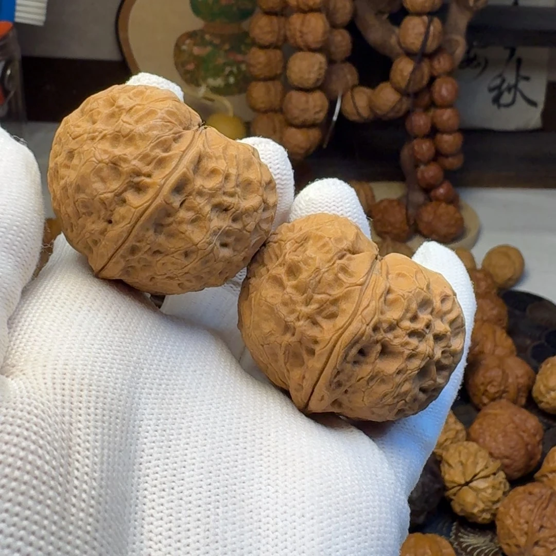 把件文玩核桃铁石球41.6