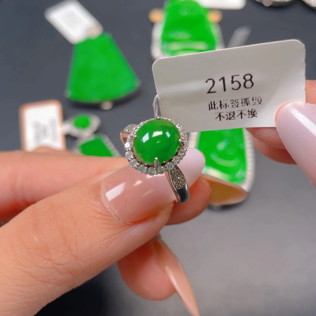 【闪购商品】颈饰银S925镶嵌翡翠翡翠