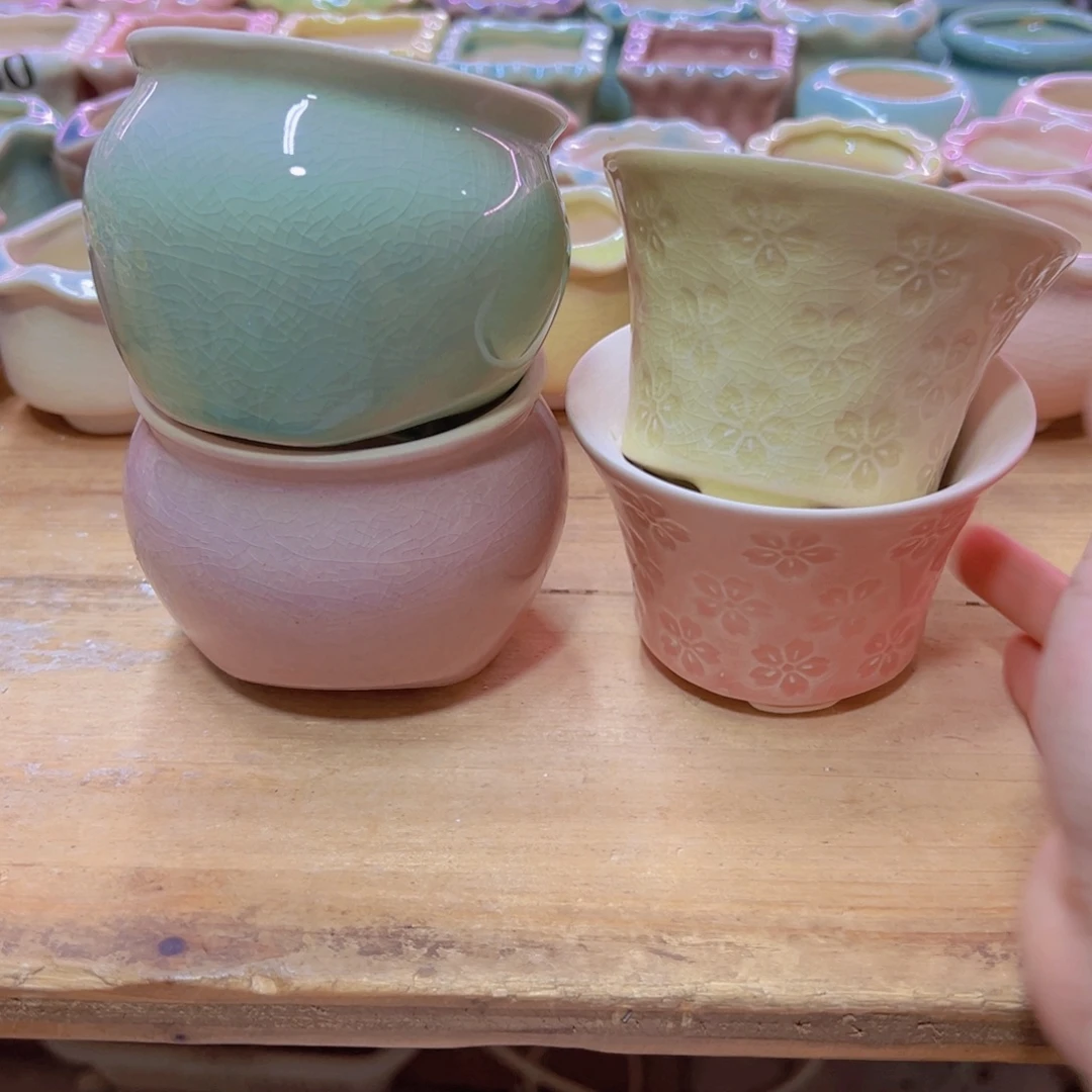 陶瓷花盆当场凑满12包邮