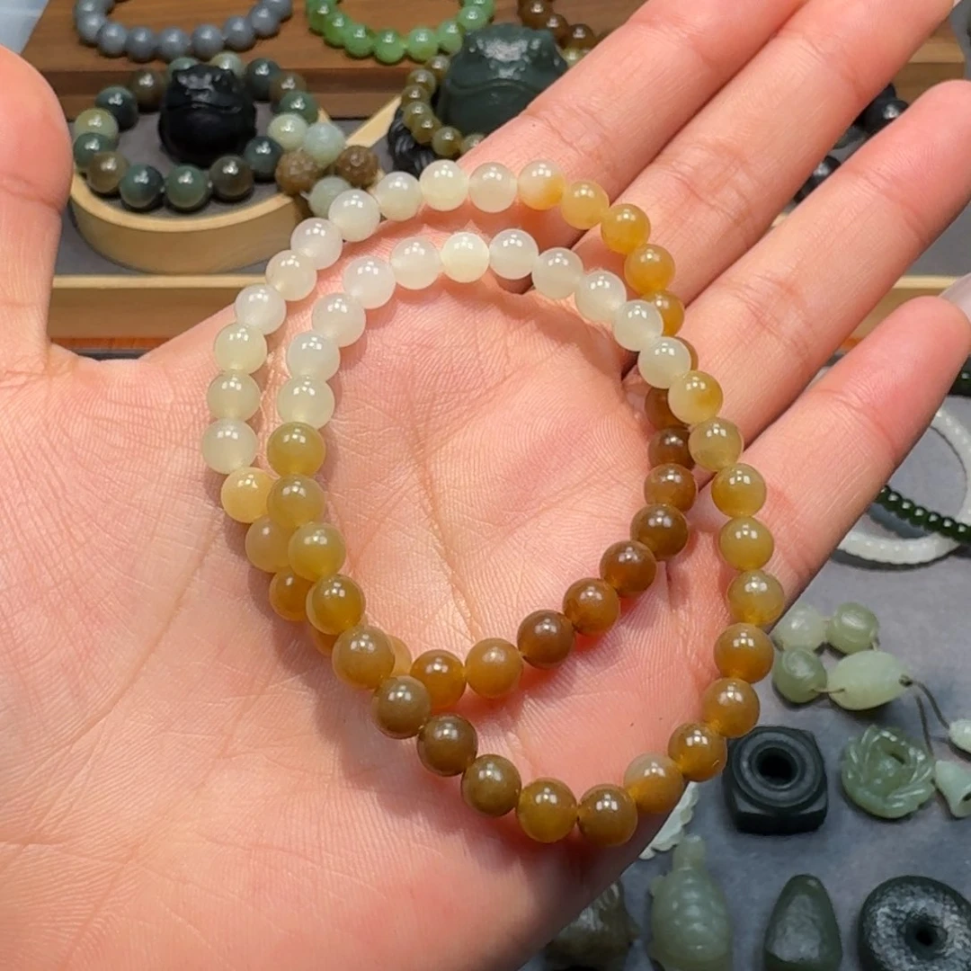 和田玉颈饰未镶嵌拍一发一多样性发货