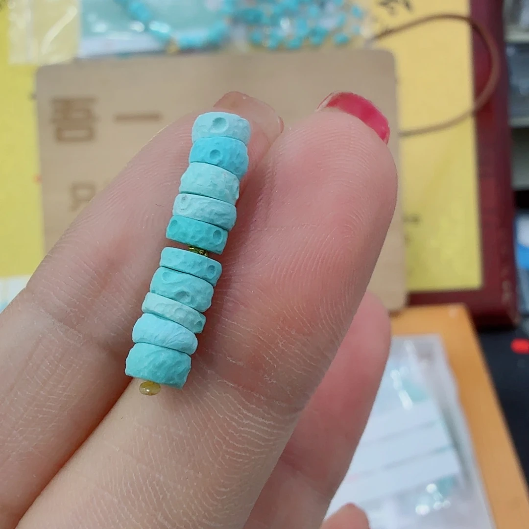 未镶嵌绿松石珠宝奇石小*