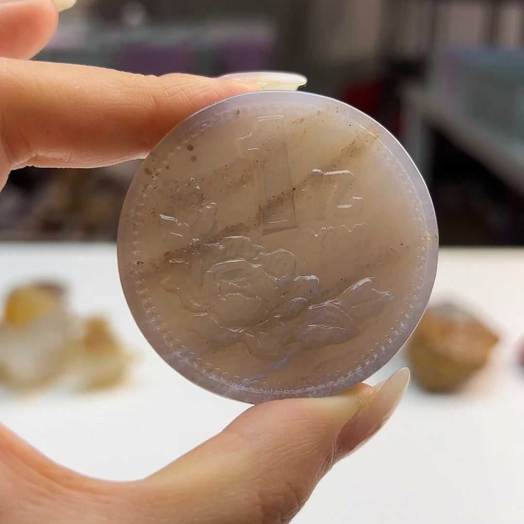 玛瑙/玉髓未镶嵌吊坠(不含链)