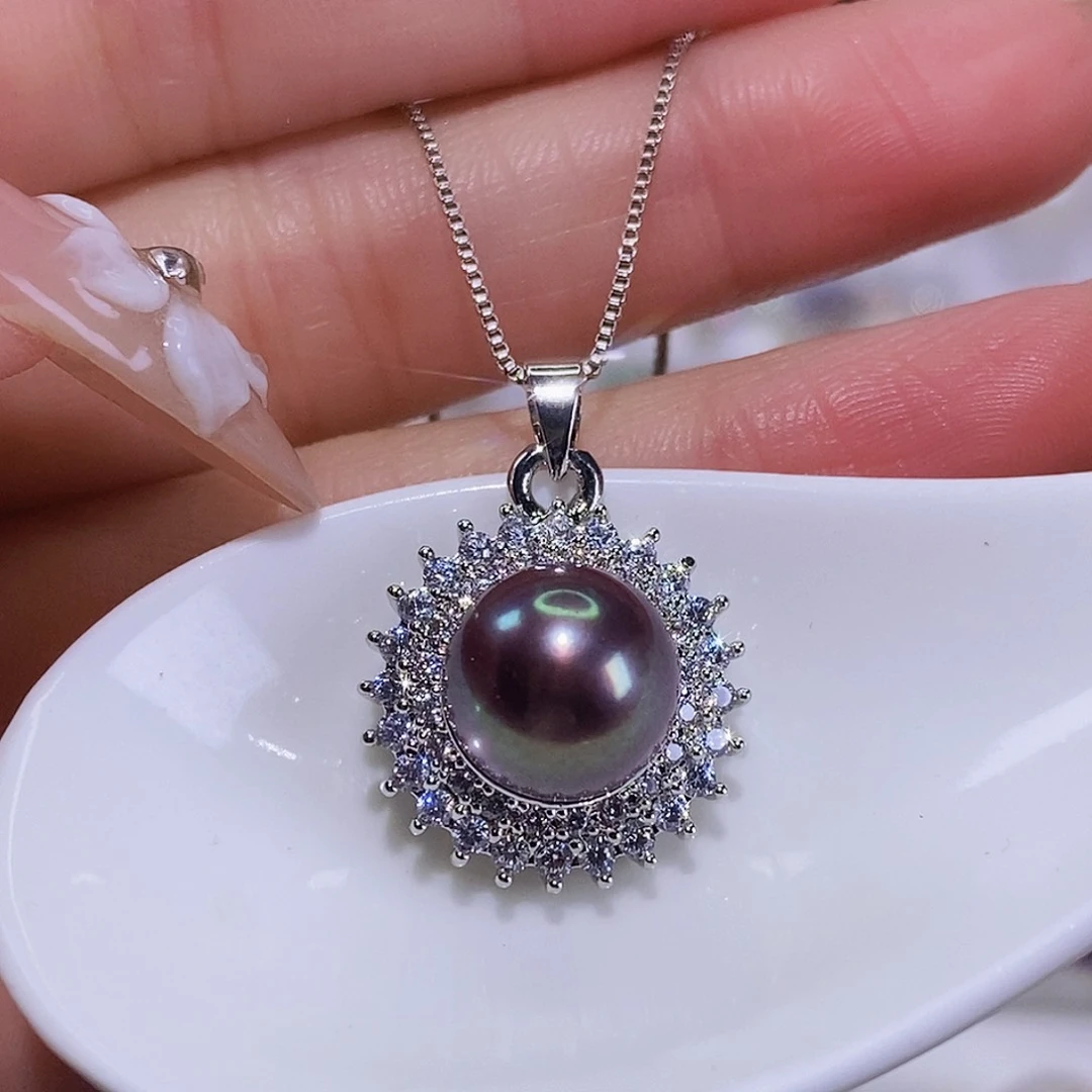 淡水珍珠颈饰合金