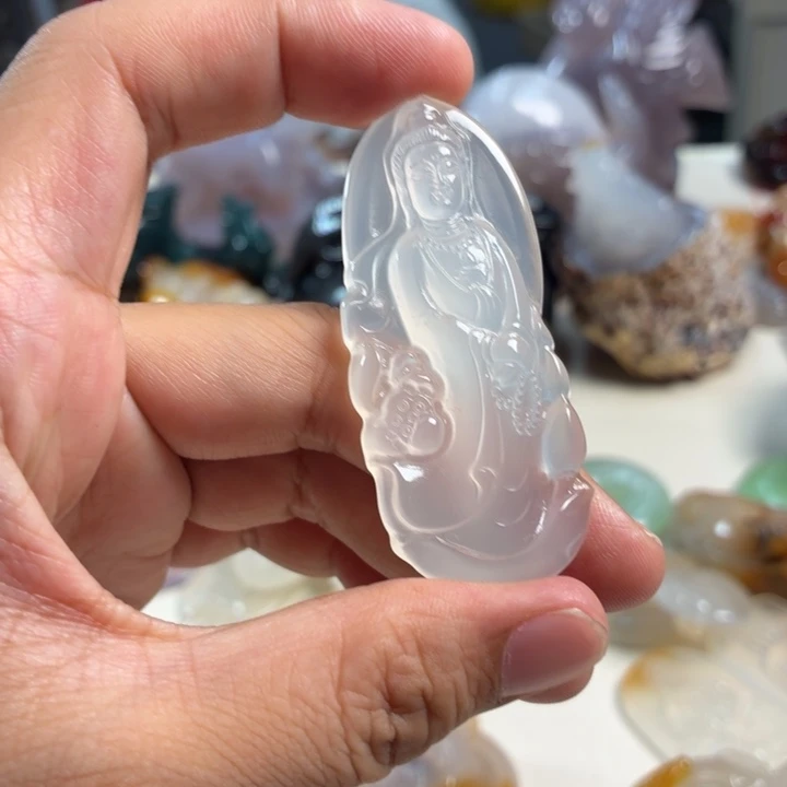 未镶嵌吊坠(不含链)玛瑙/玉髓