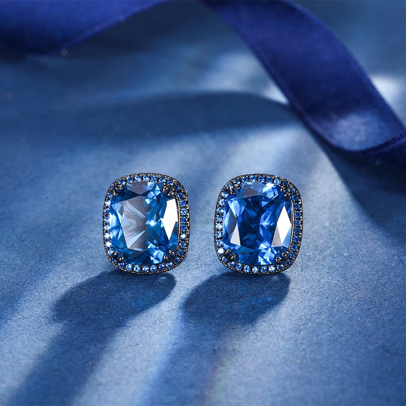 铜合金合成锆石耳饰 【琴愿为你】气质轻奢时尚百搭CE190345