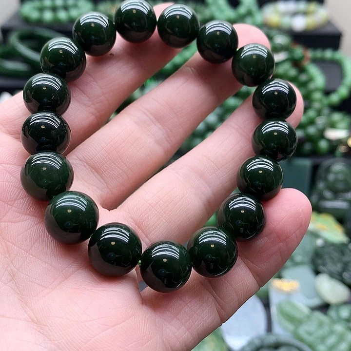 未镶嵌手链和田玉（碧玉）