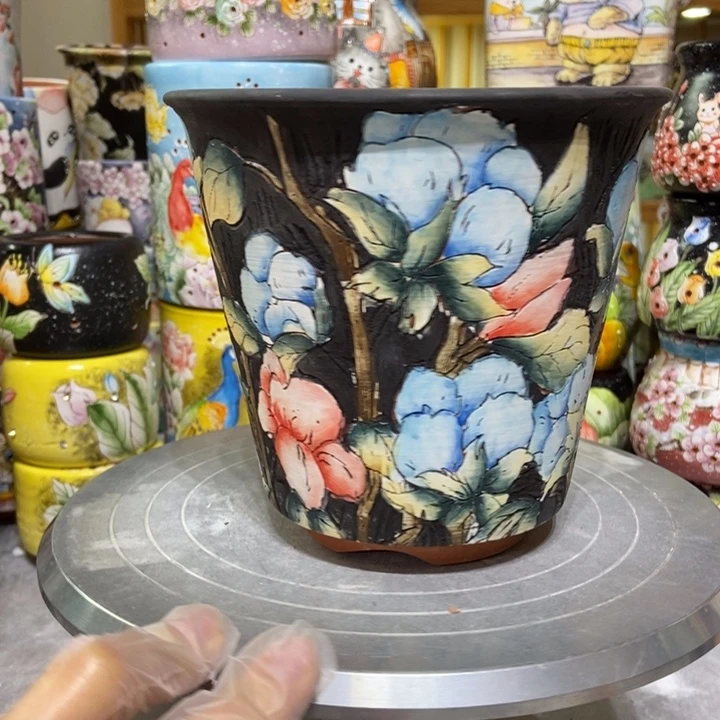 景德镇艺术手绘作品