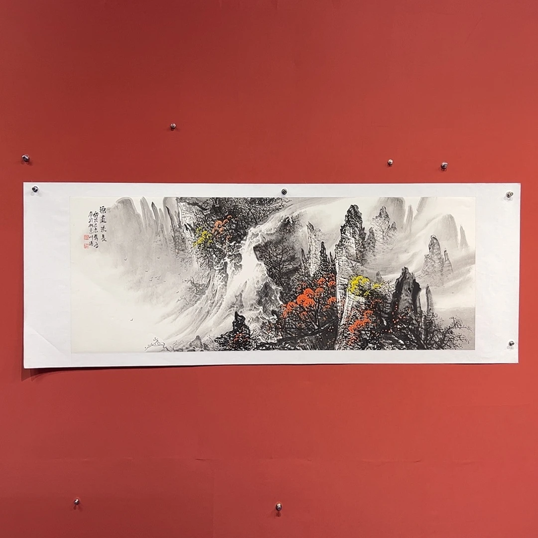 国画李川浦画家的作品