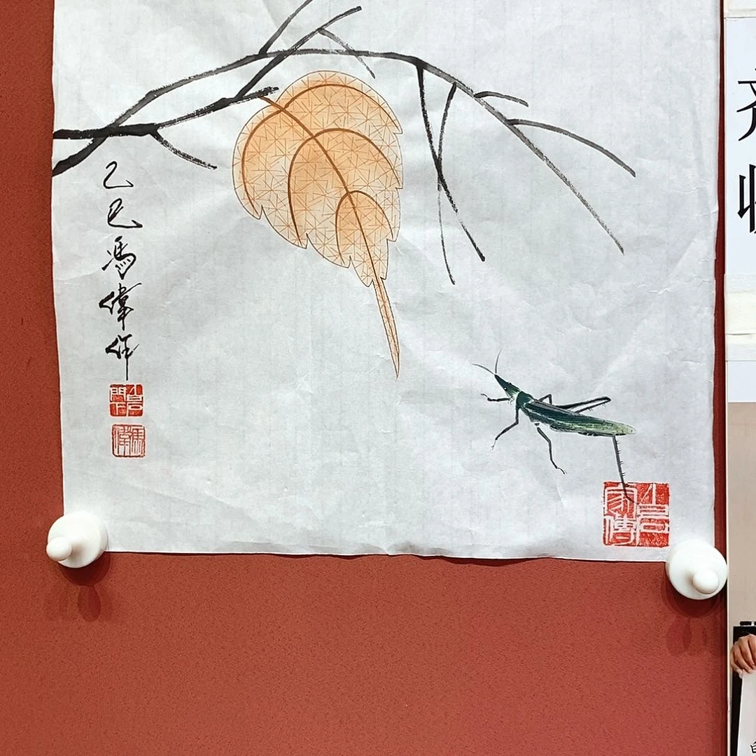 国画冯伟老师作品路