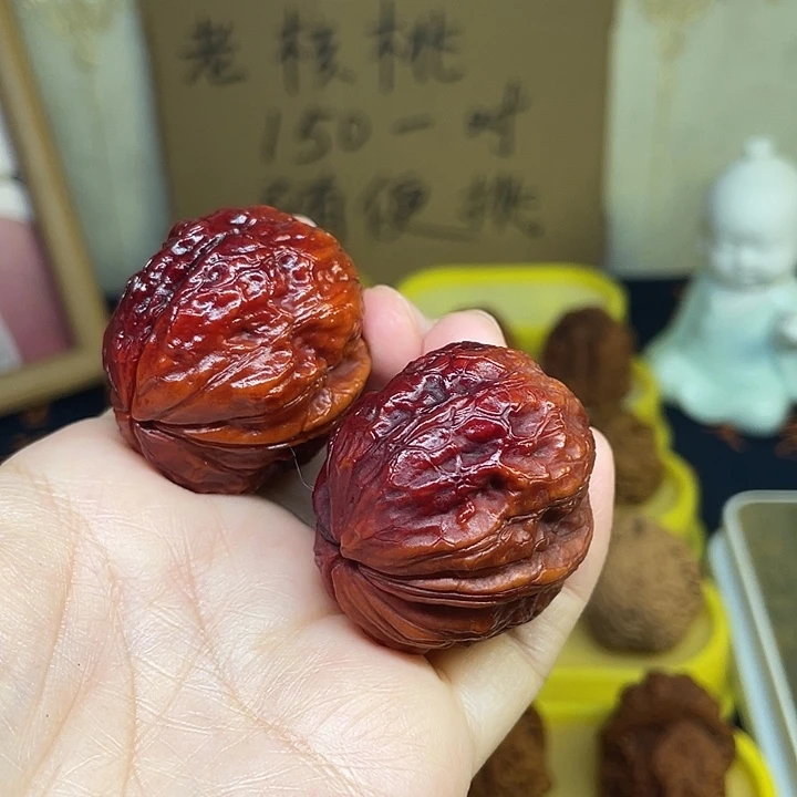 文玩核桃把件26、七彩大理蛤蟆头39